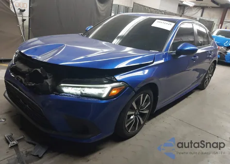 2023 Honda Civic Ex /Ex W/O Bsi из США, поврежденный, VIN 2HGFE1F71PH316794